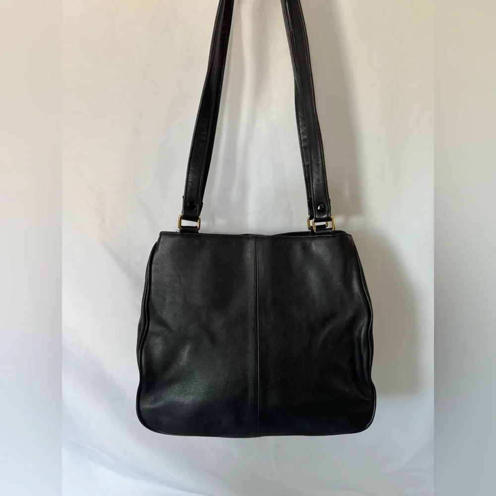 Etienne Aigner Vintage Black Shoulder Bag EUC 1980’s - Picture 4 of 12